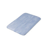 ミニマルなライトブルーの空の抽象芸術パターンかわいい バスマット (アングル)