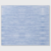 ミニマルなライトブルーの空の抽象芸術パターンかわいい ラッピングペーパー (フラット)