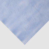 ミニマルなライトブルーの空の抽象芸術パターンかわいい 薄葉紙 (詳細)