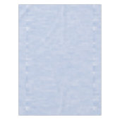 ミニマルなライトブルーモダン抽象芸術パターン テーブルクロス (正面)