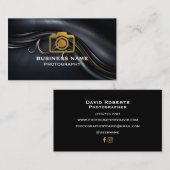 ミニマルなラグジュアリービジネスカード 名刺 (正面/裏面)