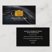 ミニマルなラグジュアリービジネスカード 名刺 (正面/裏面)