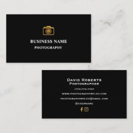 ミニマルなラグジュアリービジネスカード 名刺