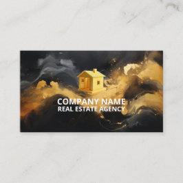 ミニマルなラグジュアリービジネスカード 名刺