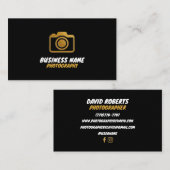 ミニマルなラグジュアリービジネスカード 名刺 (正面/裏面)