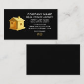 ミニマルなラグジュアリービジネスカード 名刺 (正面/裏面)