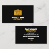 ミニマルなラグジュアリービジネスカード 名刺 (正面/裏面)