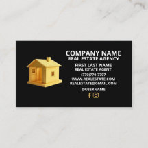 ミニマルなラグジュアリービジネスカード