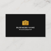 ミニマルなラグジュアリービジネスカード 名刺 (正面)