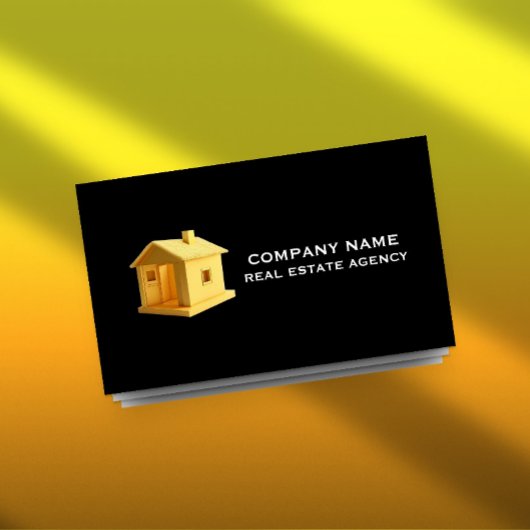 ミニマルなラグジュアリービジネスカード 名刺