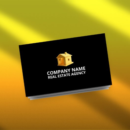 ミニマルなラグジュアリービジネスカード 名刺