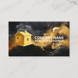 ミニマルなラグジュアリービジネスカード 名刺