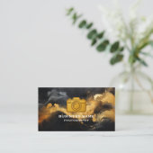 ミニマルなラグジュアリービジネスカード 名刺 (スタンド正面)