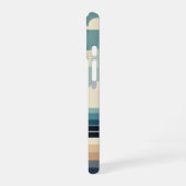 ミニマルなレトロ灯台 iPhone 16ケース (左側面)