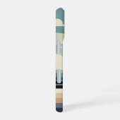 ミニマルなレトロ灯台 iPhone 16ケース (右側面)