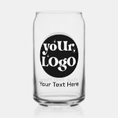 ミニマルなロゴと文字事業 ガラス缶 (裏面)