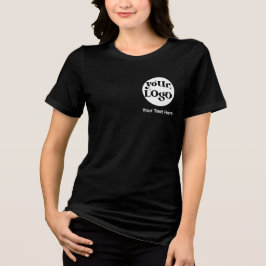 ミニマルなロゴと文字事業 トライブレンドＴシャツ