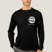 ミニマルなロゴと文字事業 トライブレンドＴシャツ (正面)