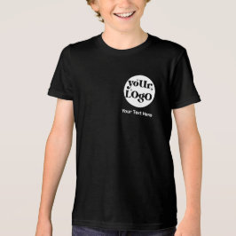 ミニマルなロゴと文字事業 トライブレンドＴシャツ