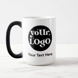 ミニマルなロゴと文字事業 モーフィングマグカップ