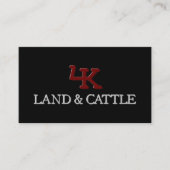 ミニマルなロゴエンボス効果名刺 名刺 (正面)