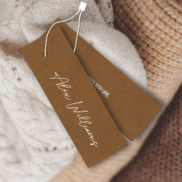 ミニマルなロゴビジネスつるラベルカード