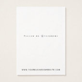 ミニマルなロゴ白黒ジュエリー表示 (裏面)