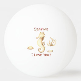 ミニマルなロマンチックなシータイムサマー 卓球ボール