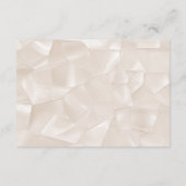 ミニマルなロマンチック結婚書道のQR詳細 エンクロージャーカード (裏面)