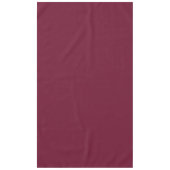 ミニマルな一色ダークパープル テーブルクロス (正面)