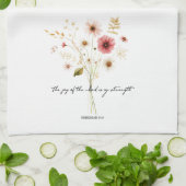 ミニマルな主の喜びフローラ キッチンタオル (折り畳み)