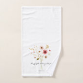 ミニマルな主の喜びフローラ ハンドタオル (ハンドタオル)