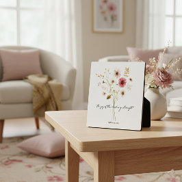 ミニマルな主の喜びフローラ フォトプラーク