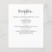 ミニマルな予算を一結婚つにまとめる (裏面)