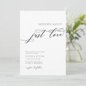 ミニマルな何ファンシーも書を愛する 招待状 (スタンド正面)