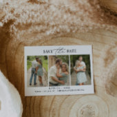 ミニマルな写真 ウェディング セーブ・ザ・デート カード