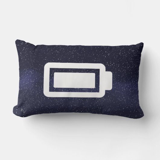 ミニマルな完全な電池 ランバークッション (正面)