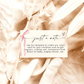 ミニマルな封入カード、メモカードのみ エンクロージャーカード