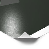 ミニマルな山の背景 フォトプリント            (角)