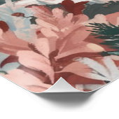 ミニマルな山並み山脈 ポスター (コーナー)