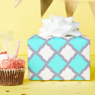 ミニマルな幾何学的パターン ラッピングペーパー