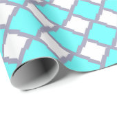 ミニマルな幾何学的パターン ラッピングペーパー (ロールコーナー)