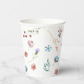 ミニマルな庭の野草 紙コップ (右)