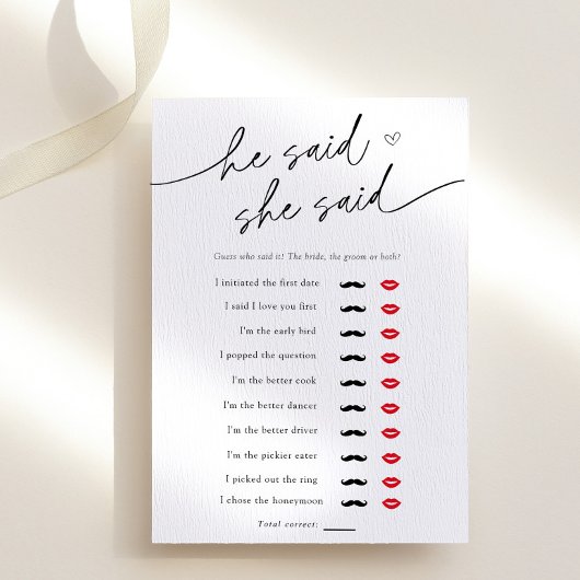 ミニマルな彼は、彼女はシャワーゲームカードと言った 招待状