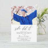 ミニマルな彼女は卒業パーティーをやった 招待状 (スタンド正面)