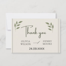 ミニマルな感謝の気持ちを伝えるギフトボックス サンキューカード