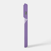 ミニマルな文字Kのスマホケース - 穏やかな美意識の始まり iPhoneケース (左側面)