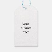 ミニマルな新年 ギフトタグ (裏面)