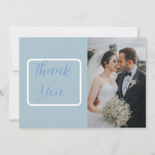 ミニマルな月相の天体写真 サンキューカード