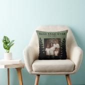 ミニマルな松の木をパーソナライズ最高のパパ クッション (椅子)